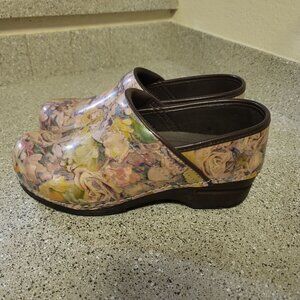 Dansko Floral Mules - Multicolor